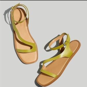 NWOT Madewell Mabel Asymmetric  Strap Sandal
